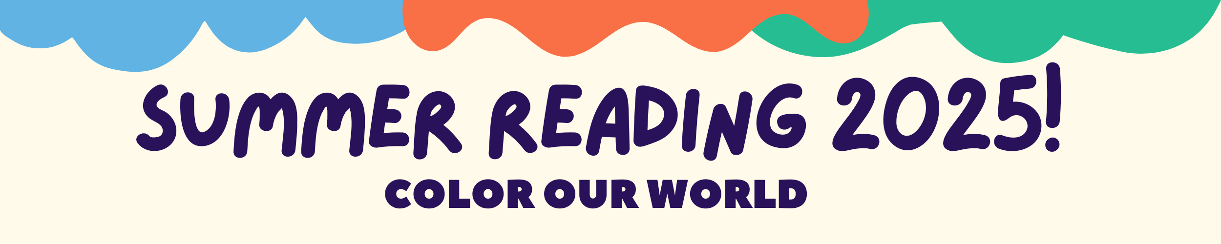 Summer Reading 2025! Color Our World